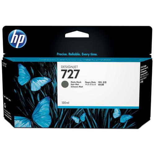 Hewlett Packard [HP] No.727 Designjet Inkjet Cartridge 130ml Matte Black Ref B3P22A