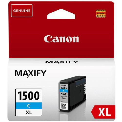 Canon PGI-1500XLC Inkjet Cartridge High Yield 12ml Page Life 1020pp Cyan Ref 9193B001AA