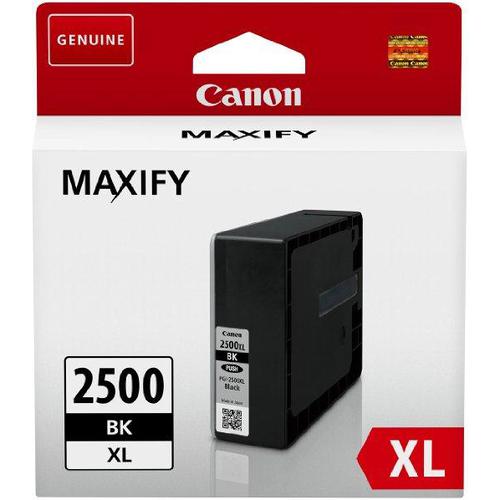 Canon PGI-2500XLBLK Inkjet Cartridge High Yield 70.9ml Page Life 2500pp Black Ref 9254B001AA