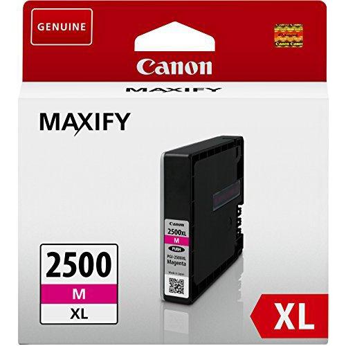 Canon PGI-2500XLM Inkjet Cartridge High Yield 19.3ml Page Life 1295pp Magenta Ref 9266B001AA