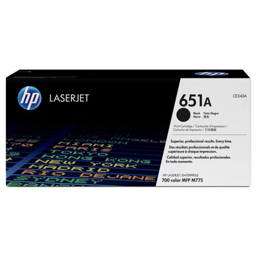 HP 651A Laser Toner Cartridge Page Life 13500pp Black Ref CE340A