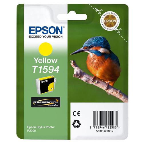 Epson T1594 Inkjet Cartridge Yellow Ref C13T15944010