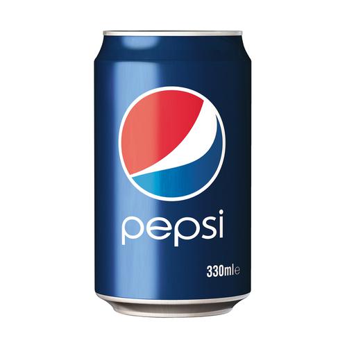 Pepsi Soft Drink Can 330ml Ref 203385 [Pack 24]