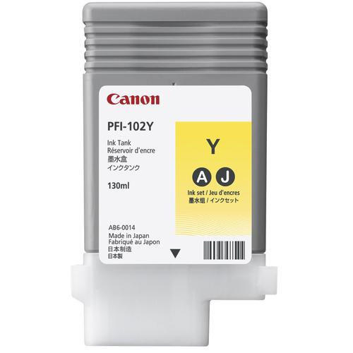 Canon+PF1-102Y+Ink+Tank+130ml+Yellow+Ref+0898B001AA