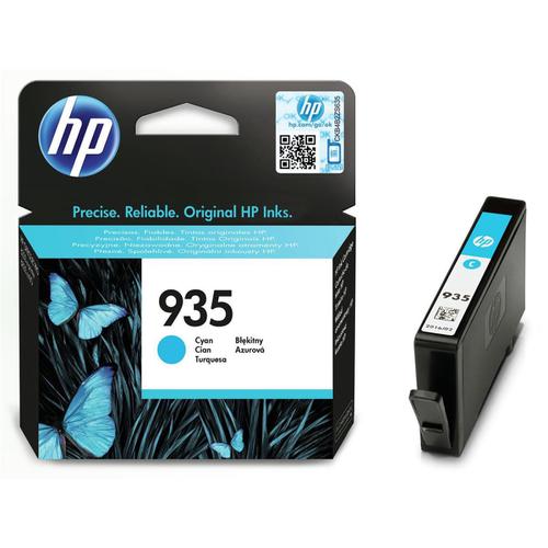 Hewlett Packard [HP] No.935 Inkjet Cartridge Page Life 400pp 4.5ml Cyan Ref C2P20AE