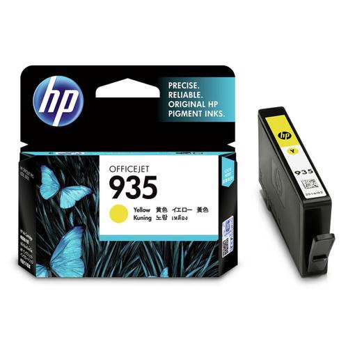 Hewlett Packard [HP] No.935 Inkjet Cartridge Page Life 400pp 4.5ml Yellow Ref C2P22AE