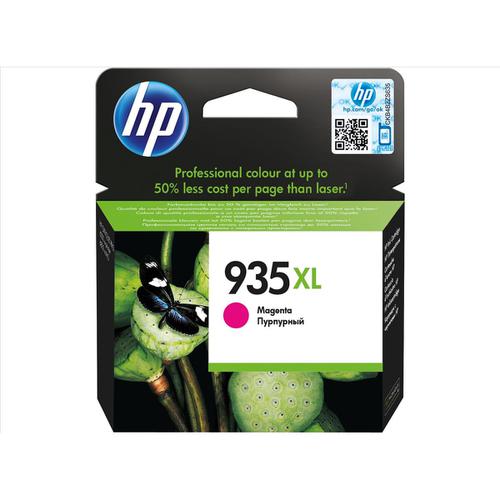 Hewlett Packard [HP] No.935XL Inkjet Cartridge HY Page Life 825pp 9.5ml Magenta Ref C2P25AE