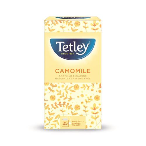 Tetley Individually Enveloped Tea Bags Camomile Smile Ref 1287B [Pack 25]
