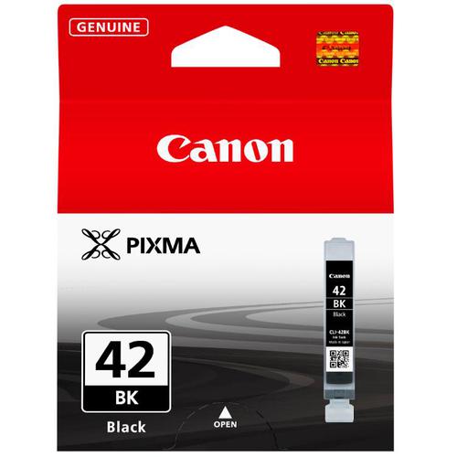 Canon CLI-42 Black Ink Cartridge Page Life 900p 13ml Ref 6384B001