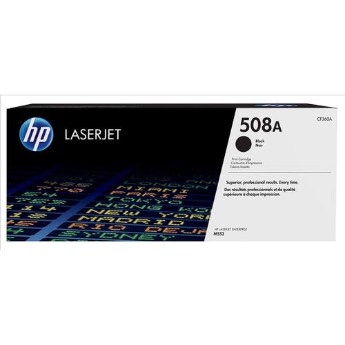 HP 508A Laser Toner Cartridge Page Life 6000pp Black Ref CF360A