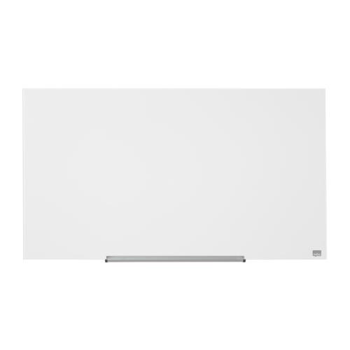 Nobo Widescreen 85 inch WBrd Glass Magnetic Scratch-Resistant Fixings Inc W1900xH1000mm Wht Ref 1905178