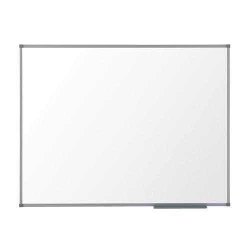 Nobo Basic Steel Whiteboard Magnetic Fixings Included W1800xH1200mm White Ref 1905213