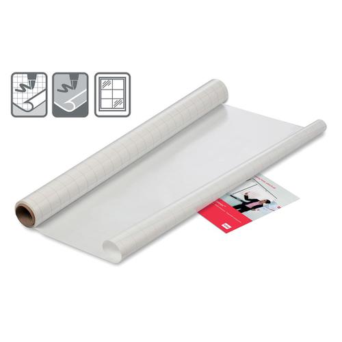 Nobo Instant Film Whiteboard Reusable A1 Gridded Ref 1905157 [Roll 25 Sheets]