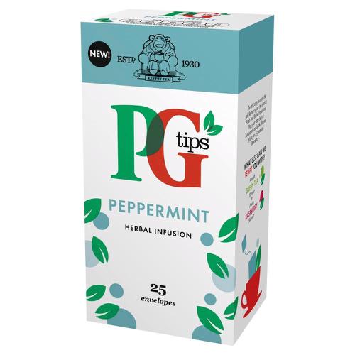 PG+Tips+Tea+Bags+Peppermint+Enveloped+Ref+49095601+%5BPack+25%5D
