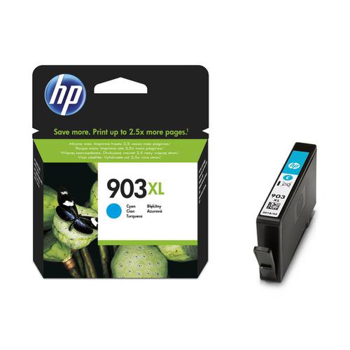 Hewlett Packard [HP] No.903XL Ink Cartridge High Yield Page Life 825pp 9.5ml Cyan Ref T6M03AE