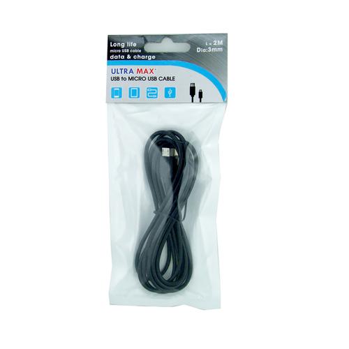 Android Power Lead 2 Metre Ref CABUMXUSB-MUSB-2M