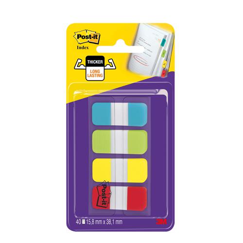 Post-it+Small+Index+Flags+Repositionable+Tabs+Assorted+Colours+%5B40+Flags%5D+Ref+676-ALYR-EU