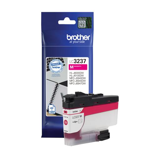 Brother LC3237M Ink Cartridge Page Life 1500pp Magenta Ref LC3237M