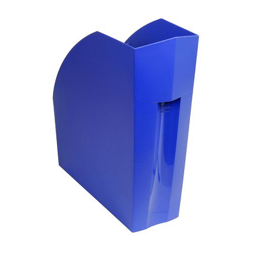 Exacompta+Forever+Magazine+File+Recycled+Plastic+W110xD292xH320mm+Blue+Ref+180101D