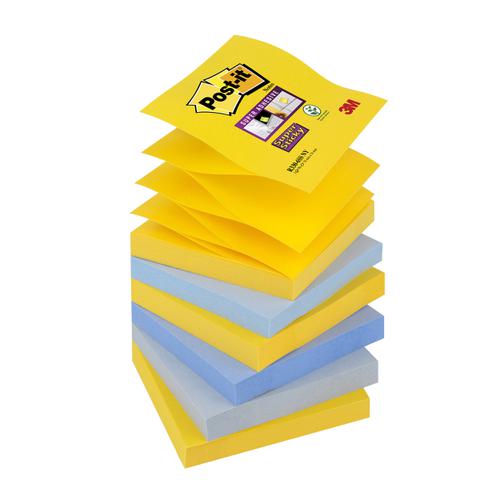 Post-it Super Sticky Z-Notes New York 76x76mm Ref R330-6SS-NY [Pack 6]