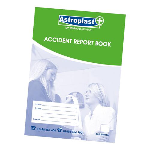 Astroplast Accident Report Book A4 Ref 5401011