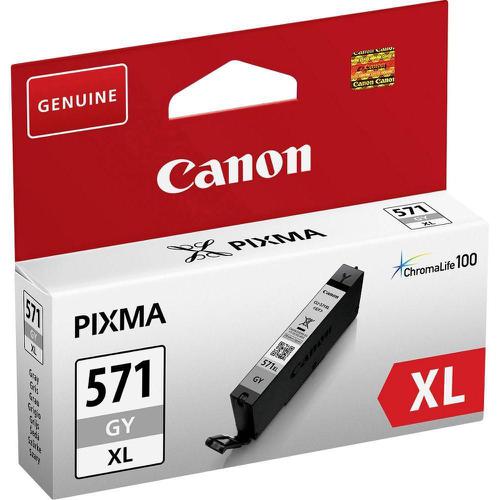 Canon CLI-571XL Inkjet Cartridge High Yield Page Life 289pp 11ml Grey Ref 0335C001