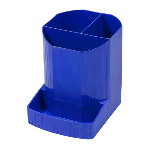 Exacompta+Forever+Pen+Pot+Recycled+Plastic+W90xD123xH111mm+Blue+Ref+675101D