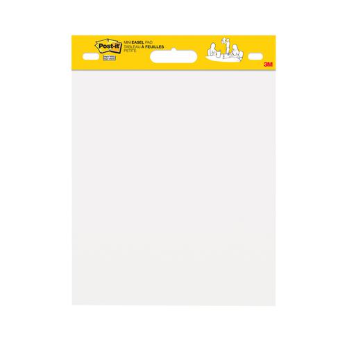 Post-It Mini Meeting Chart 20 sheets 381x457mm White Ref 577SS