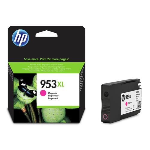 Hewlett Packard [HP] No.953XL Inkjet Cartridge High Yield 1600pp 20ml Magenta Ref F6U17AE