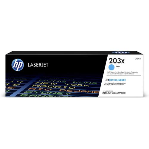 HP 203X LaserJet Toner Cartridge High Yield Page Life 2500pp Cyan CF541X