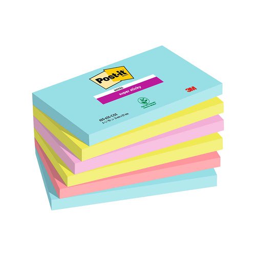 Post-it%26apos%3B%26apos%3B+Super+Sticky+Notes%2C+Cosmic+Colours%2C+76+mm+x+127+mm%2C+6+Pads