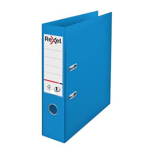 Rexel Choices LArch File PP 75mm A4 Blue Ref 2115503