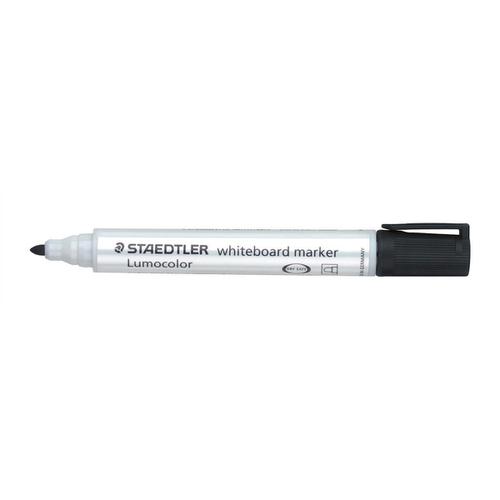 Staedtler+351+Marker+Dry-Wipe+Whiteboard+Locked+Tip+2mm+Line+Black+Ref+351-9+%5BPack+10%5D