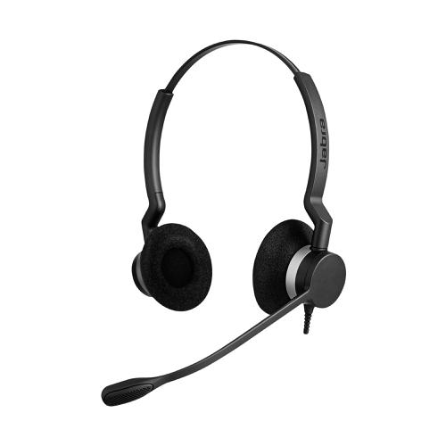 Jabra BIZ 2300 Dual Headset With Noise Cancelling Microphone Ref 2309-820-104