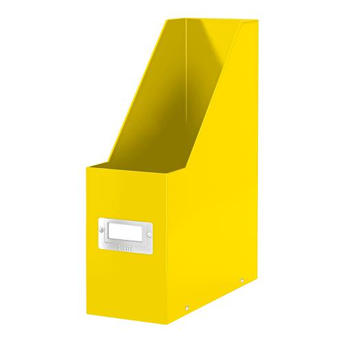 Leitz+Click+%26+Store+Magazine+File+Collapsible+Yellow+Ref+60470016