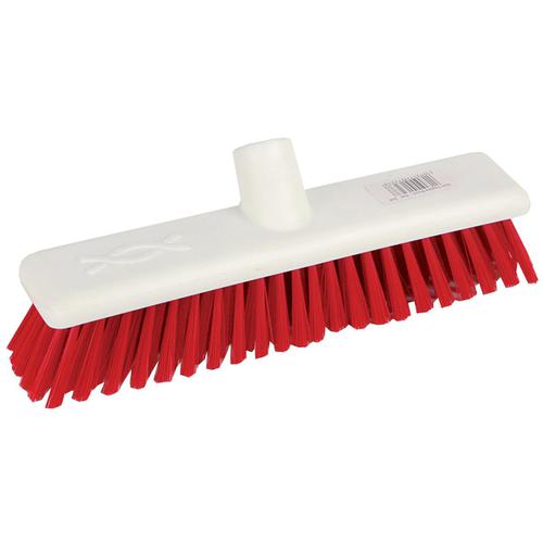 Robert Scott & Sons Abbey Hygiene Broom 12inch Washable Soft Broom Head Red Ref BHYRS12SR