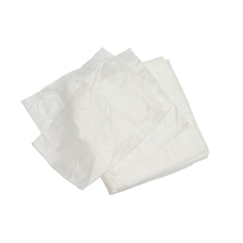 5 Star Facilities Bin Liners Light Duty 40 Litre Capacity W340/620xH570mm Square White [Pack 100]