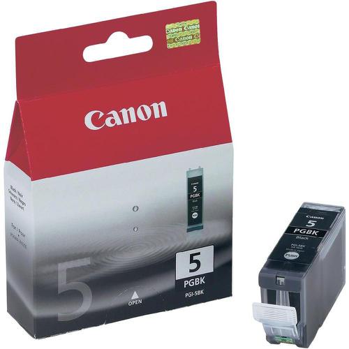 Canon PGI-5BK Inkjet Cartridge Page Life 505pp 26ml Black Ref 0628B001
