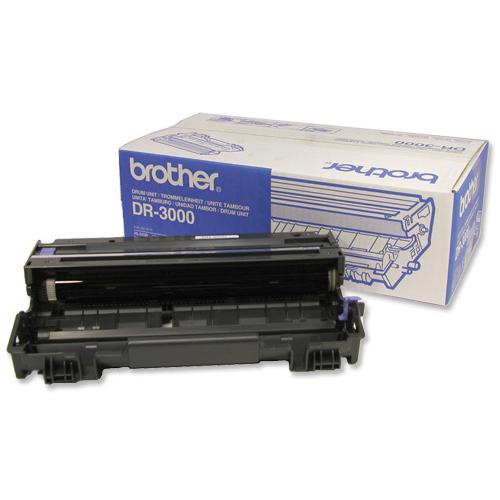 Brother Laser Drum Unit Page Life 20000pp Black Ref DR3000