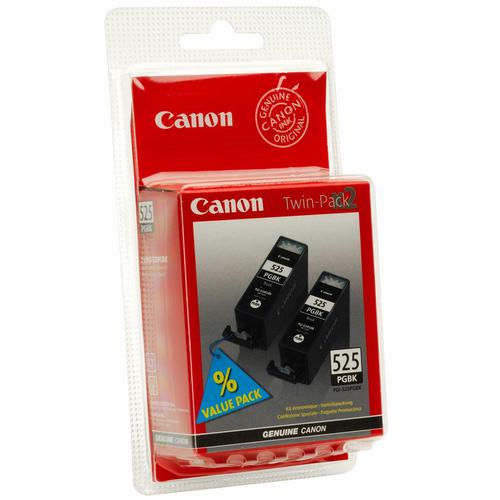 Canon+PGI-525PGBK+Inkjet+Cartridges+Page+Life+341pp+19ml+Black+Ref+4529B006%2F10+%5BPack+2%5D
