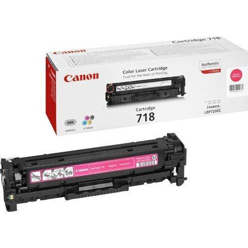 Canon 718M Laser Toner Cartridge Page Life 2900pp Magenta Ref 2660B002