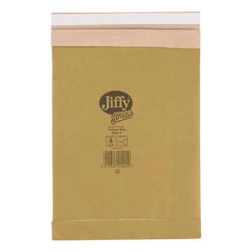 Jiffy+Padded+Bag+Envelopes+Size+4+Peel+and+Seal+225x343mm+Brown+Ref+JPB-4+%5BPack+100%5D