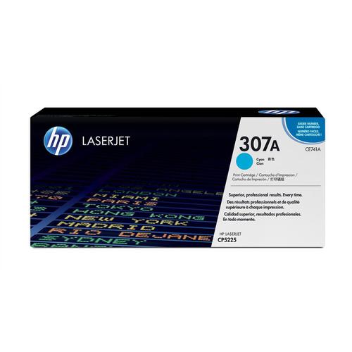 HP+307A+Laser+Toner+Cartridge+Page+Life+7300pp+Cyan+Ref+CE741A