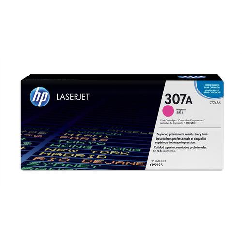 HP 307A Laser Toner Cartridge Page Life 7300pp Magenta Ref CE743A