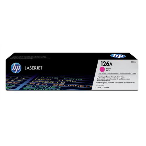 HP126A Laser Toner Cartridge Page Life 1000pp Magenta Ref CE313A