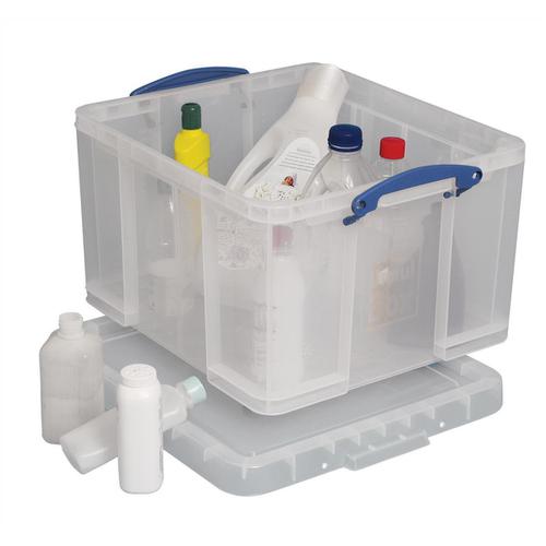 Really+Useful+Storage+Box+Plastic+Lightweight+Robust+Stackable+42+Litre+W440xD520xH310mm+Clear+Ref+42C