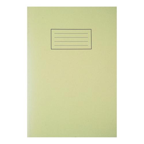 Silvine Exercise Book Ruled and Margin 80 Pages 75gsm A4 Green Ref EX110 [Pack 10]