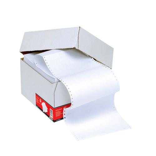 5 Star Office Listing Paper 1-Part 60gsm 11inchx368mm Plain [2000 Sheets]