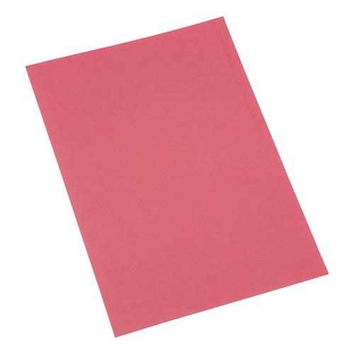 5+Star+Office+Square+Cut+Folder+Recycled+250gsm+Foolscap+Red+%5BPack+100%5D