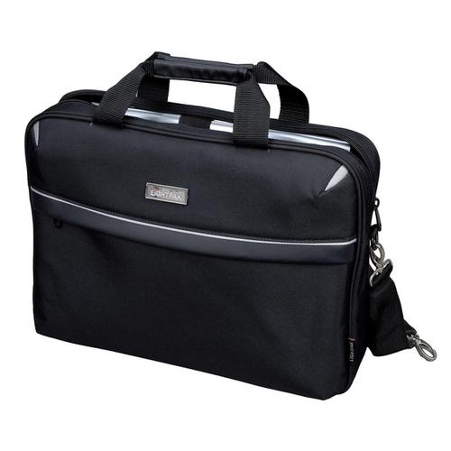 Lightpak+Laptop+Bag+Top+Load+with+15in+Laptop+Compartment+Nylon+Black+Ref+46112